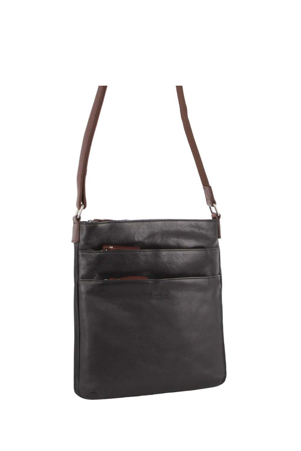 Nappa Leather Crossbody Bag David Mills Luggage