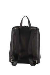 Milleni Nappa Leather Twin Zip Backpack