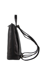 Milleni Nappa Leather Twin Zip Backpack