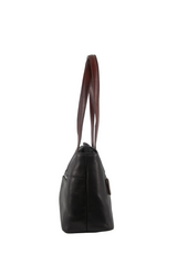 Milleni Nappa Leather Large Shoulder Bag