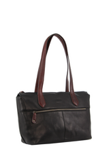 Milleni Nappa Leather Large Shoulder Bag