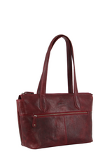 Milleni Nappa Leather Large Shoulder Bag