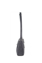 Nappa Leather Multi-Pocket Crossbody Bag