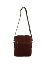 Rustic Leather Tablet Bag