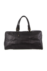 Rustic Leather Weekender