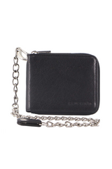 Pierre Cardin Men's Zipped Wallet with Chain