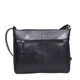 Baron Embossed Heritage Leather Crossbody Bag