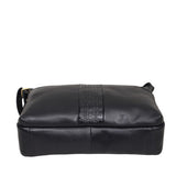 Baron Embossed Heritage Leather Crossbody Bag