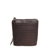 Baron Embossed Heritage Collection Large Leather Bucket Bag