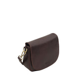 Baron Embossed Heritage Collection Leather Crossbody Bag