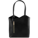Patty Convertible Bag - Saffiano Leather
