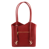 Patty Convertible Bag - Saffiano Leather
