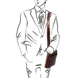 Tuscany Leather Mark Crossbody Bag