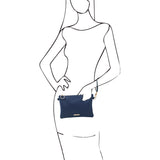 Tuscany Leather Crossbody Clutch