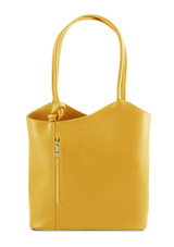 Patty Convertible Bag - Saffiano Leather