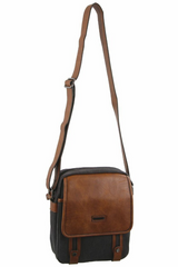 Pierre Cardin Canvas Unisex Crossbody Bag