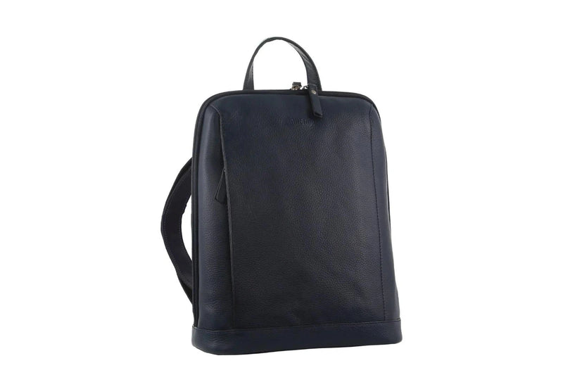 Nappa Leather Twin Zip Backpack