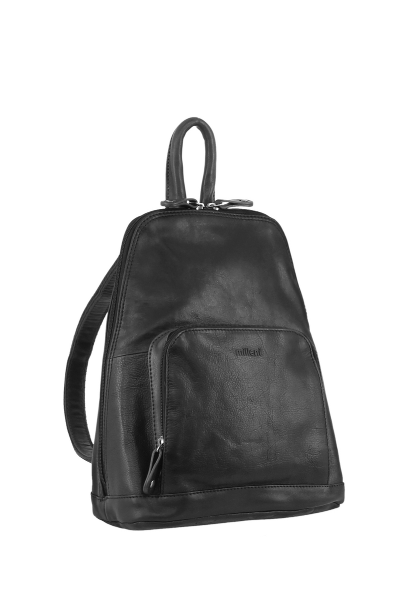 buy leather backpack nz Bag A front zip pocket with a hidden phone pocket keeps essentials like keys and phones secure and accessible Womens Leather Backpack Nz -