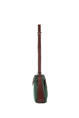 Nappa Leather Multi-Pocket Crossbody Bag