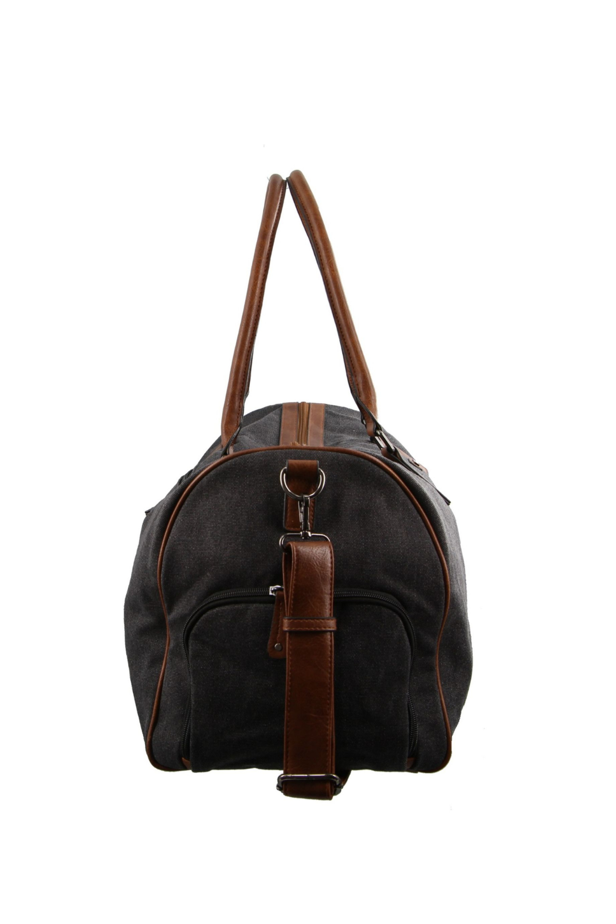 Pierre cardin canvas overnight bag black sale