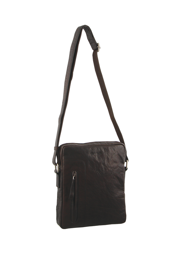 Rustic Leather Tablet Bag