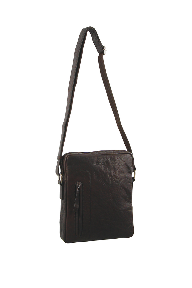 Rustic Leather Tablet Bag