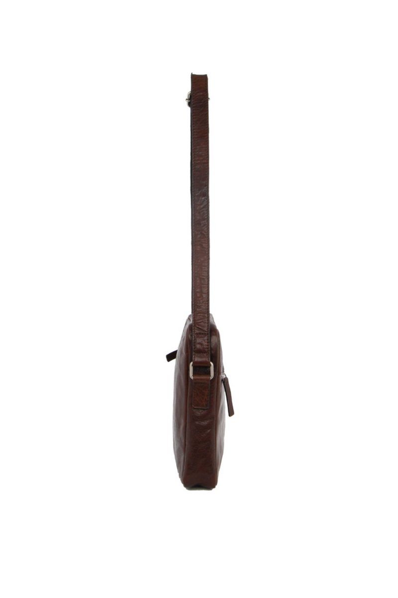 Rustic Leather Tablet Bag