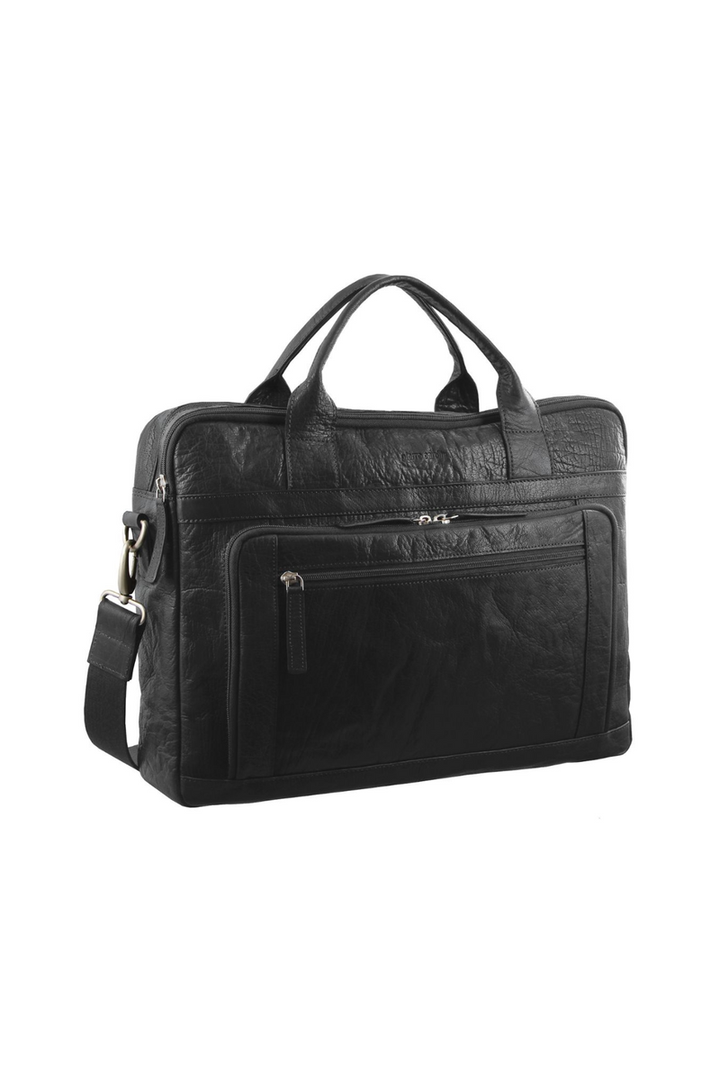 Rustic Leather Laptop Business Bag