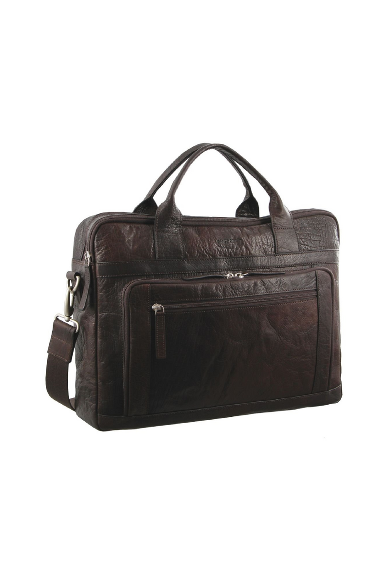 Rustic Leather Laptop Business Bag