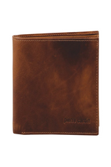 Mens Tri-fold Leather Wallet