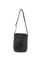 Rustic Leather Crossbody Bag