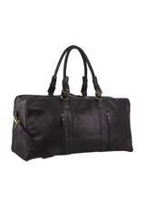 Rustic Leather Weekender