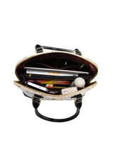 Serenade Shelly Patent Leather Dome Bag