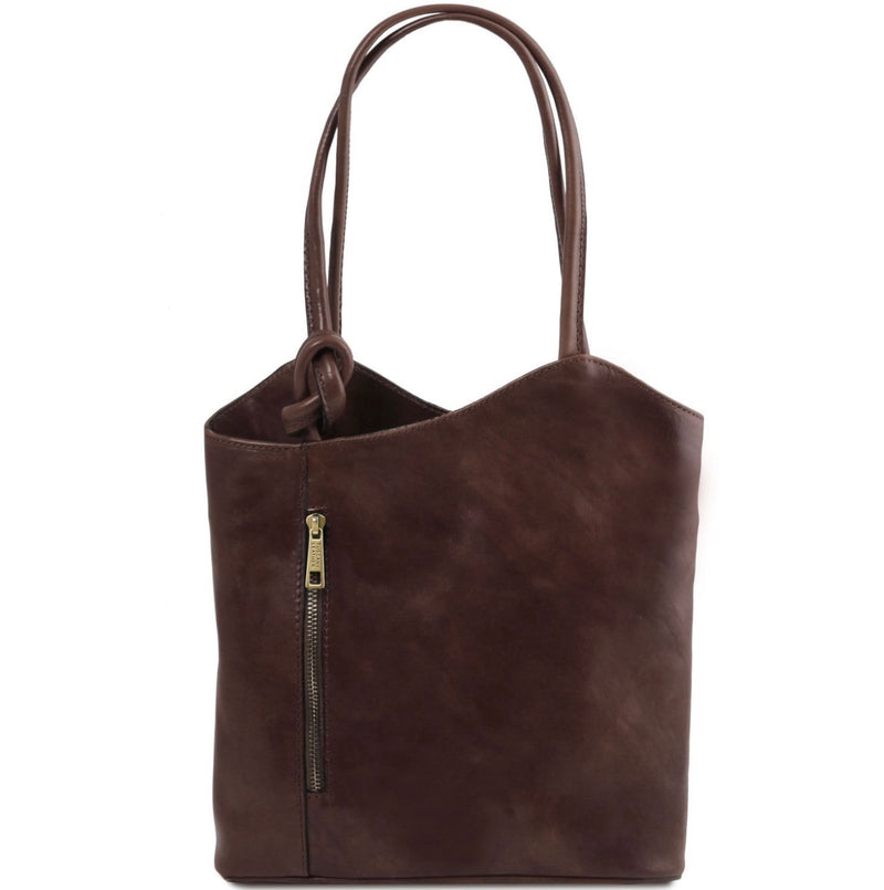 Patty Convertible Bag- Vegetable Tanned Leather