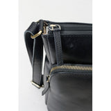 Baron Embossed Heritage Leather Crossbody Bag