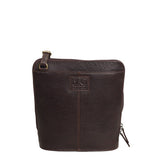 Baron Embossed Heritage Collection Large Leather Bucket Bag