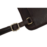 Baron Embossed Heritage Collection Large Leather Bucket Bag