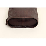 Baron Embossed Heritage Collection Large Leather Bucket Bag