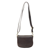Baron Embossed Heritage Collection Leather Crossbody Bag