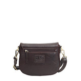 Baron Embossed Heritage Collection Leather Crossbody Bag