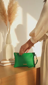Tuscany Leather Crossbody Clutch