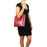 Patty Convertible Bag - Saffiano Leather