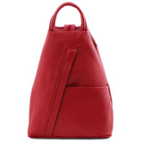 Shanghai Backpack- Hammered leather