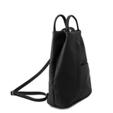 Shanghai Backpack- Hammered leather