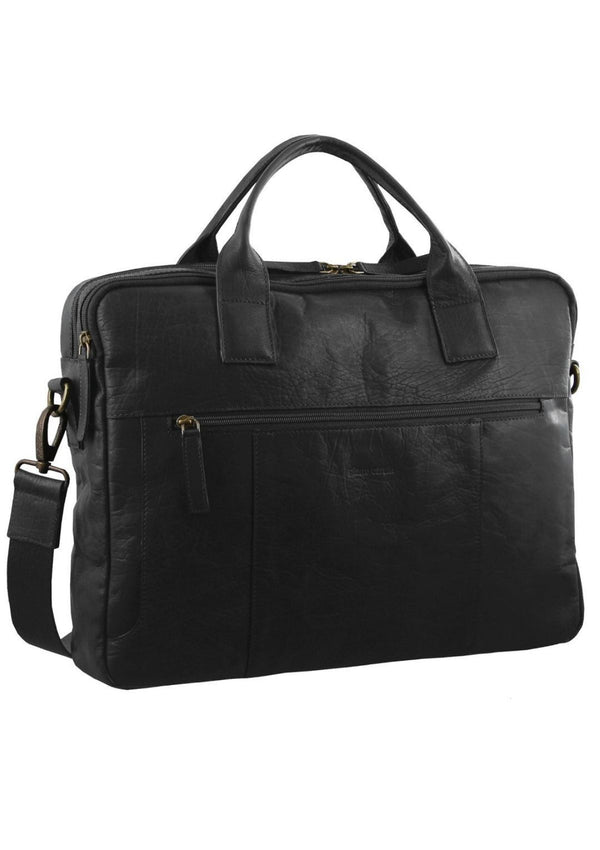 Rustic Leather Laptop Business Bag