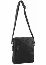 Pierre Cardin Rustic Leather Cross-Body Bag