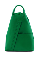 Shanghai Backpack- Hammered leather