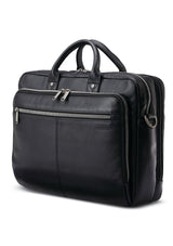 Sam Classic Leather Toploader Briefcase