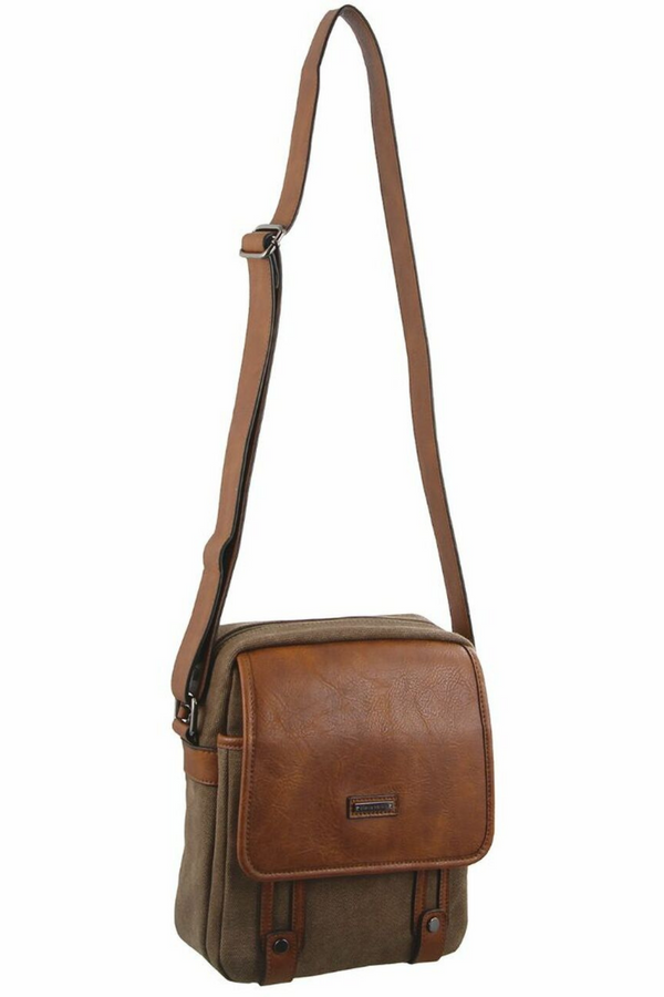 Canvas Unisex Crossbody Bag