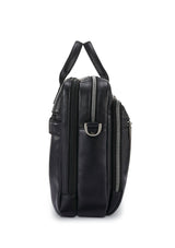 Sam Classic Leather Toploader Briefcase